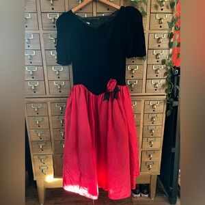 Gunne Sax Holiday Dress Vintage Size 13